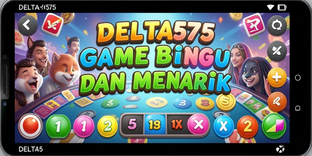 Tangkapan layar DELTA575 menampilkan gameplay seru Bingo.