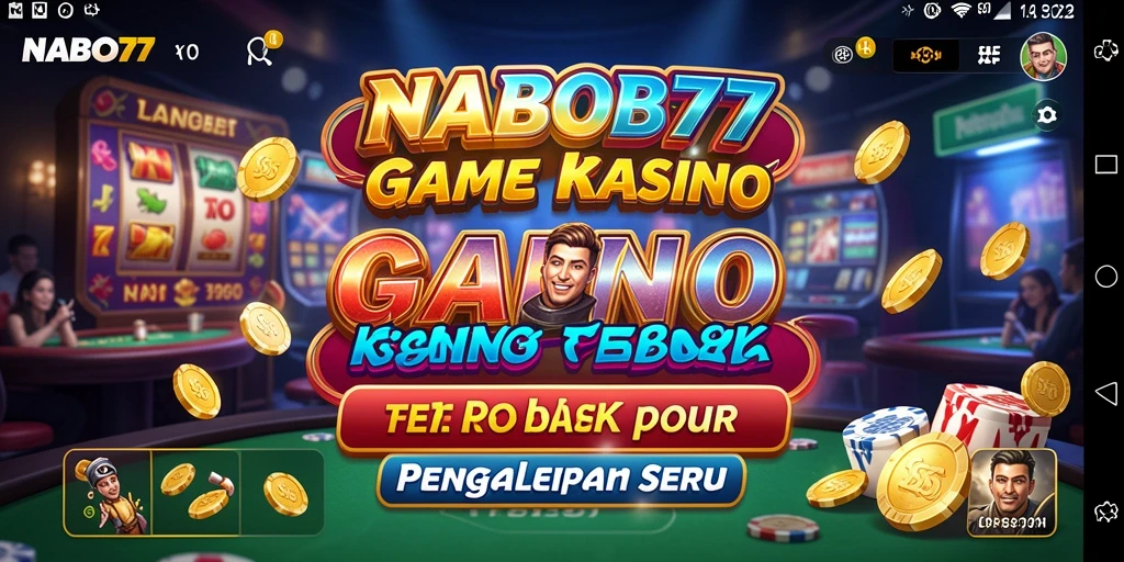 Screenshot gameplay NABOB77 menampilkan pengalaman Kasino yang seru.